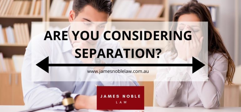 Marriage separation process in Australia