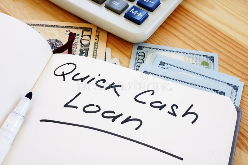 quick cash loan