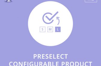 Magento 2 Preselect Configurable Product Extension