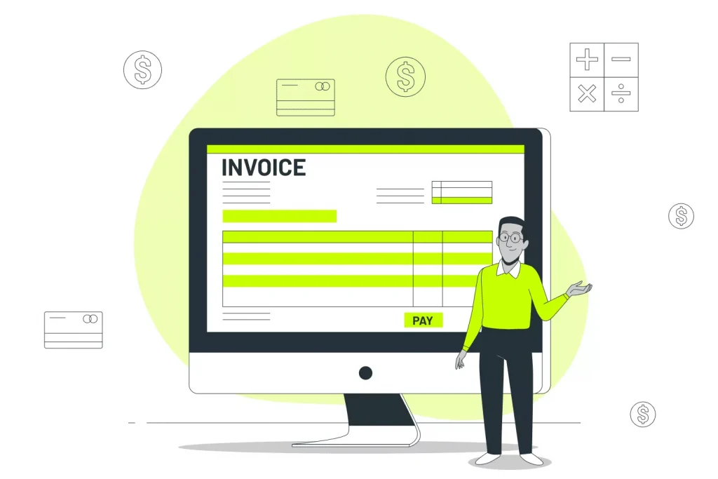 write an invoice