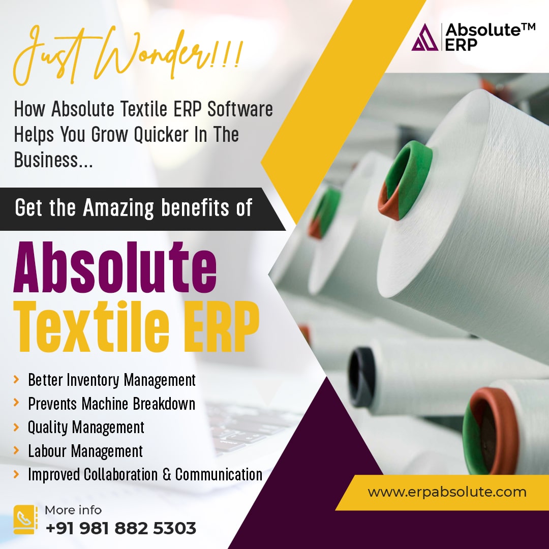Textiles Manufacturing ERP