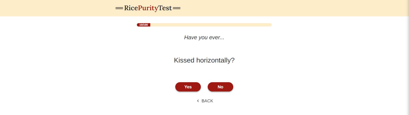 rice purity test