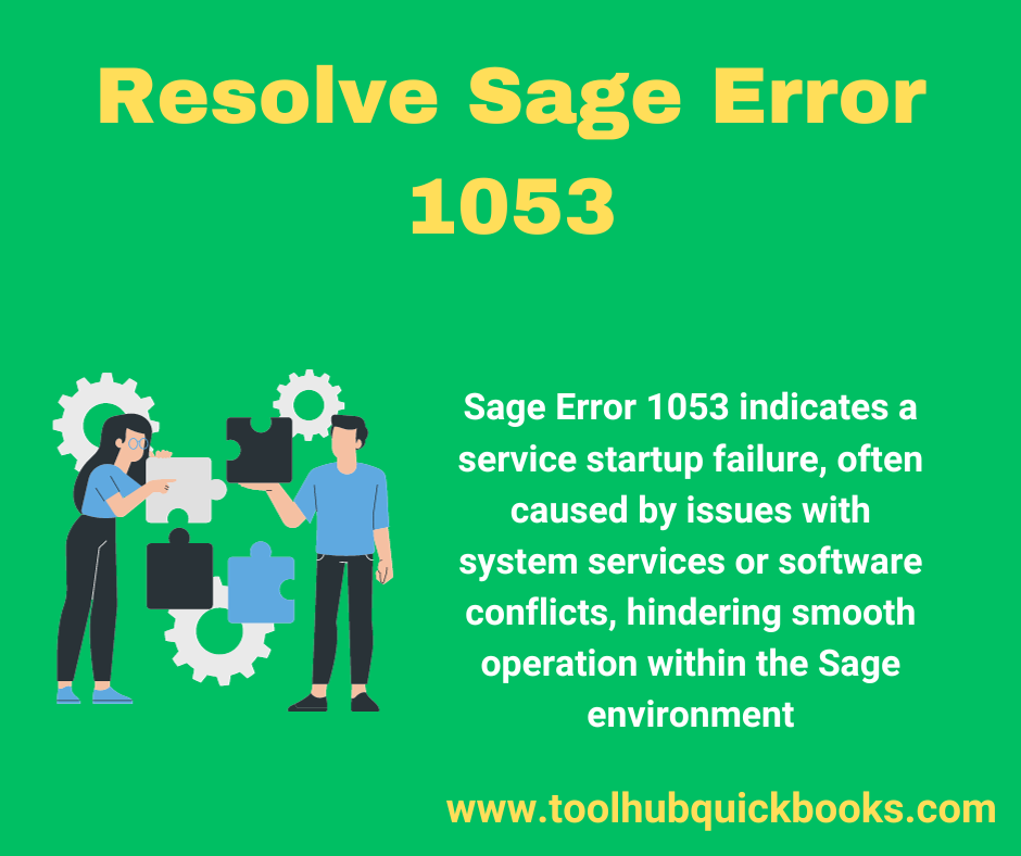 Sage Error 1053