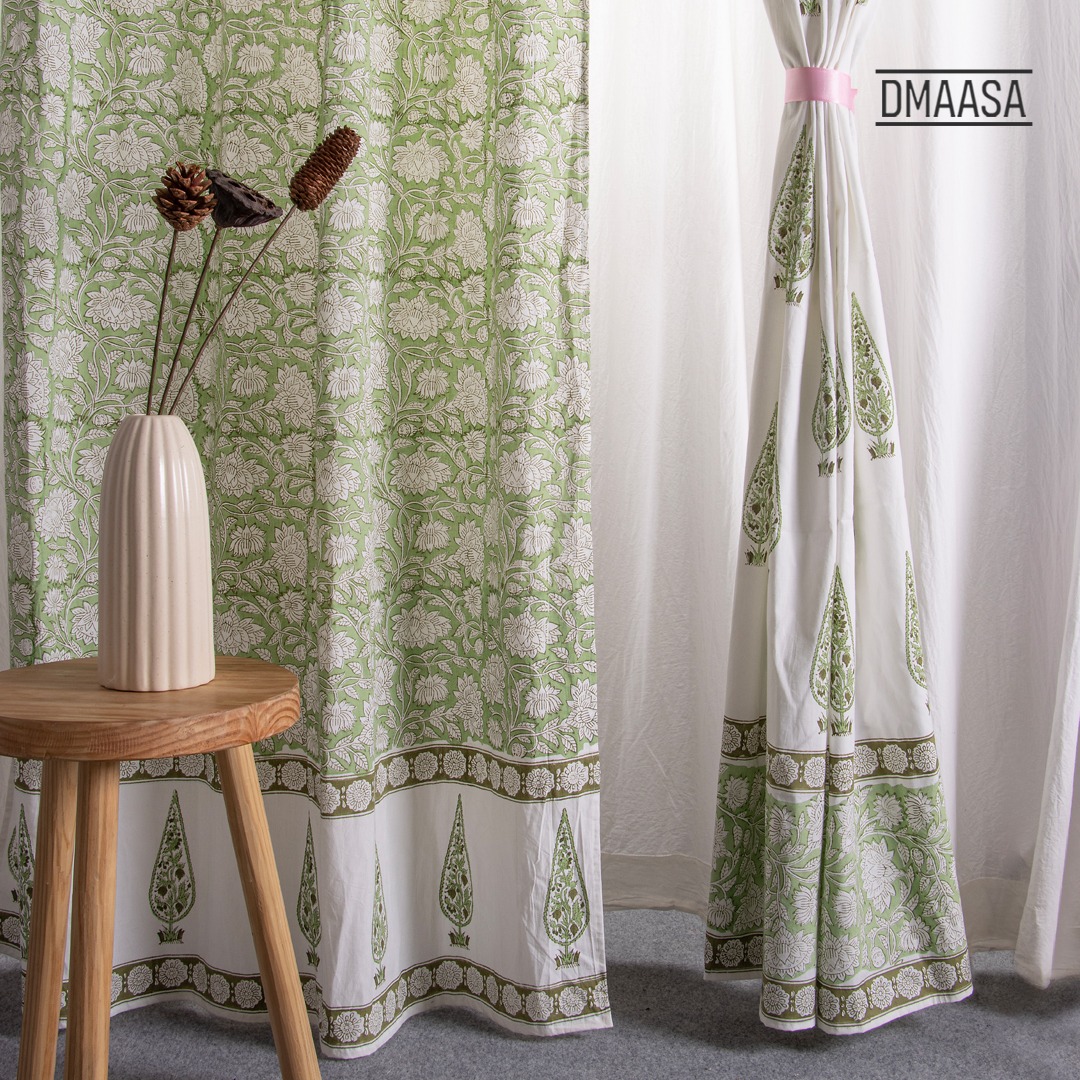 Innovate, Decorate: DMAASA's Hand Block Print Curtains Pave the Way