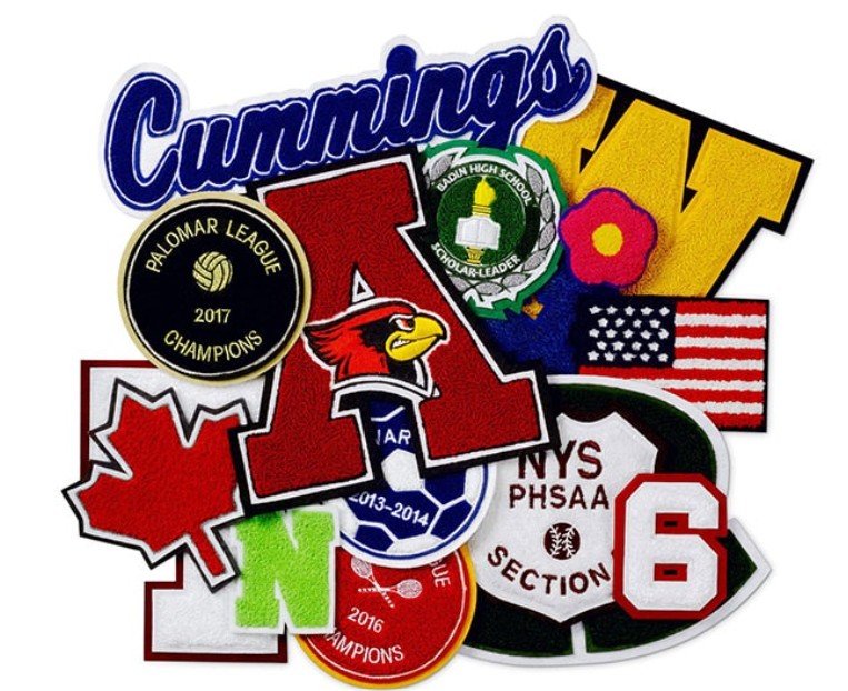 custom dye sublimation patches