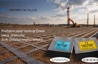 Reliable Prefabricated Vertical Drain Technology for Infrastructure Projects | DAEHAN i.m.