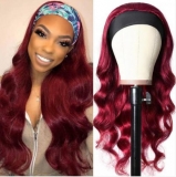 Most Convenience Color Hair Wig: Headband Hair Color Wig