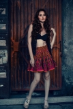 INSTAGRAM FEMALE MODEL POSES FOR PHOTOSHOOT