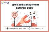 Top 5 Lead Management Software-2022