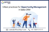 5 Best Practices for Opportunity Management in Sales CRM