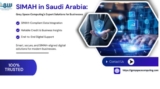 SIMAH in Saudi Arabia Grey Space Computing’s Expert Solutions for Businesses