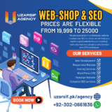 Stand Out in the Digital Crowd with Uzarsif.pk Agency: Web Shop and SEO Services