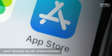 WHAT TRIGGERS THE APP UPDATE PROCESS?