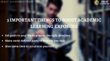 How to Boost Academic Learning Exposure