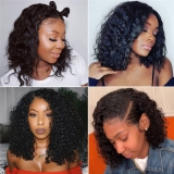 The features of lace front bob wigs